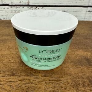 L'Oreal Power Moisture Rush Repair Hair Mask Hyaluronic 8.5 FL Oz Discontinued